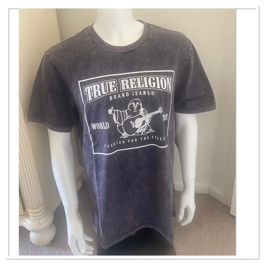 True Religion Men’s Mineral Logo Tee Shirt NWT